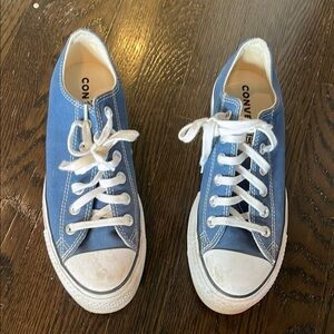 Converse Blue and White Chuck Taylor Sneakers